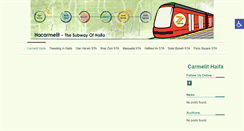 Desktop Screenshot of carmelithaifa.com